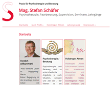 Tablet Screenshot of praxis-schaefer.at